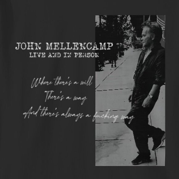 John Mellencamp Live And In Person 2023 Graphic T-Shirt Music Fan Gift Casual 05 - Picture 2 of 5